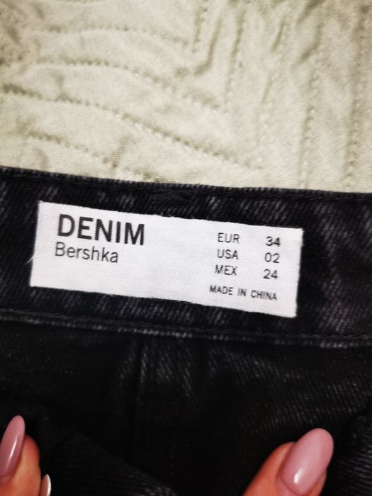 Fusta denim, Bershka, mărimea 34