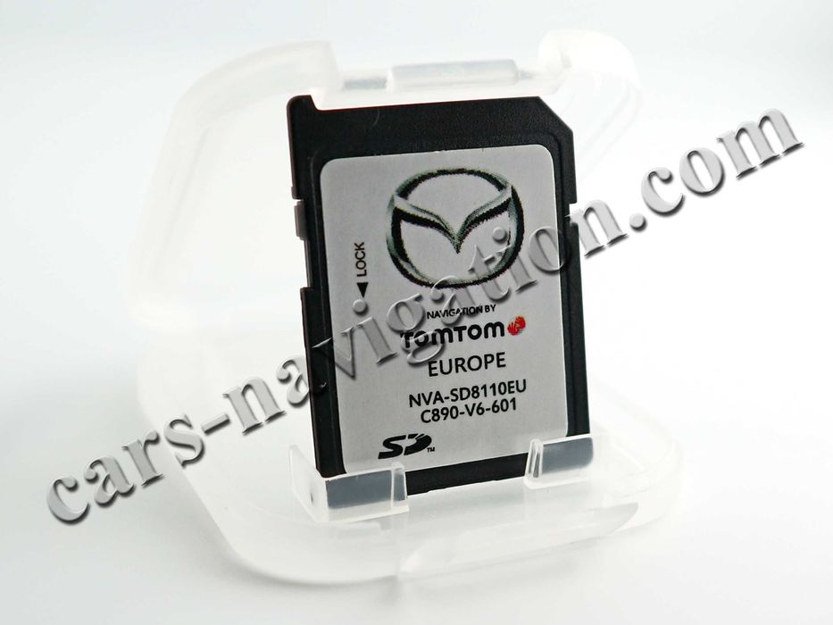 ОРИГИНАЛНА SD карта 2025 за навигация Мазда Mazda 2 3 6 CX-3 CX-5 MX-5