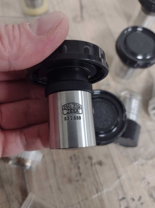 Колекционерски имерсионни обективи "planachromat" на Carl zeiss jena