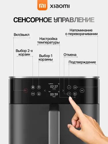 Аэрогриль Mi Smart double 12L