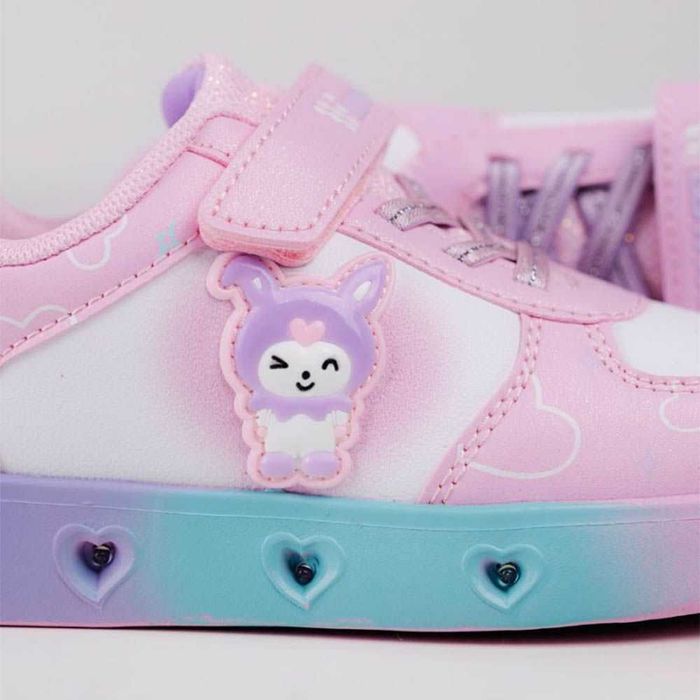 Светещи детски кожени маратонки Kuromi 31-35