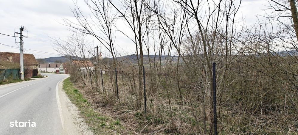 COMISION 0% Teren intravilan/851mp/strada asfaltata/Sibiu-Toparcea