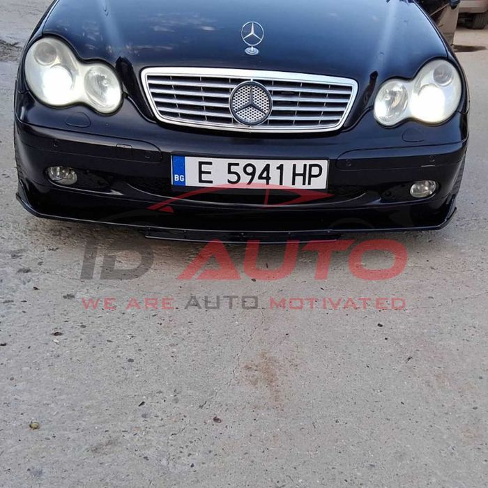 Универсален лип спойлер за предна броня - bmw, mercedes, audi, vw seat