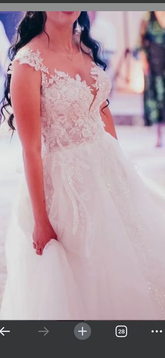 Rochie de mireasă ivory