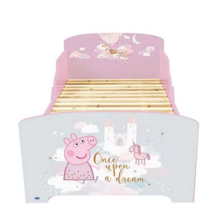 Детско легло Peppa Pig 140x70 см с ламелна основа