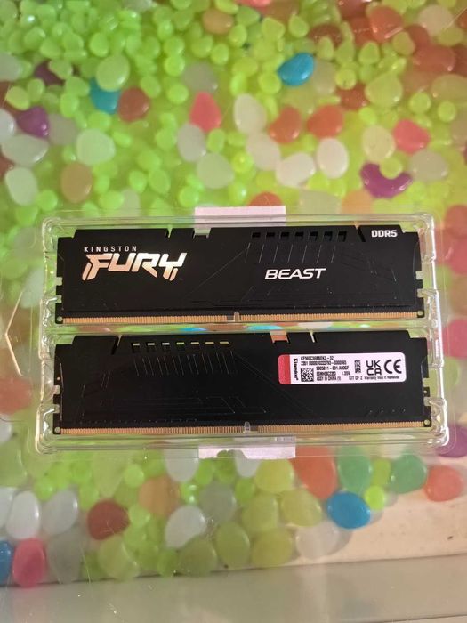 Памет Kingston FURY Beast 32GB (2x16GB) DDR5 6000MHz KF560C36BBEK2-32