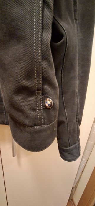 Geaca moto BMW Denim/Blugi pentru barbati, gri - BMW Motorrad - marime L/XL