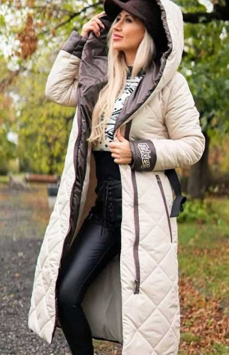 Ново дълго зимно яке