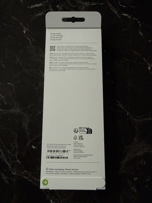 Нови Apple Air Tag 2nd Generation