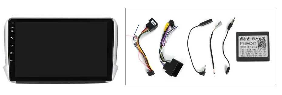 Navigatie Android 14 PEUGEOT 2008 208 2013-2020 1/8 Gb CarPlay CAMERA
