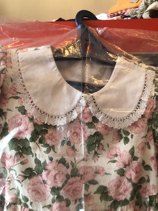 Платье нарядное хлопковое