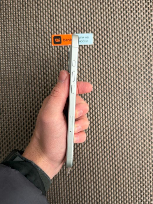 НОВ! iPhone 16 PLUS *Лизинг от 52лв/м / 128Gb бял / white  Гаранция!