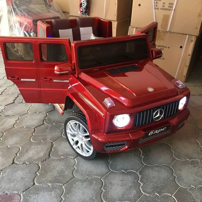 Mercedes Benz Gelik премиум детская машина электромобиль подарок детям