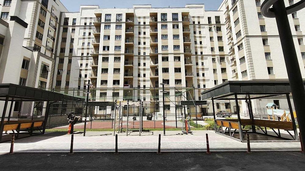 Yu 1 комнатная 39м2 квартира ЖК Chimgan Hills, экобазар Чимган