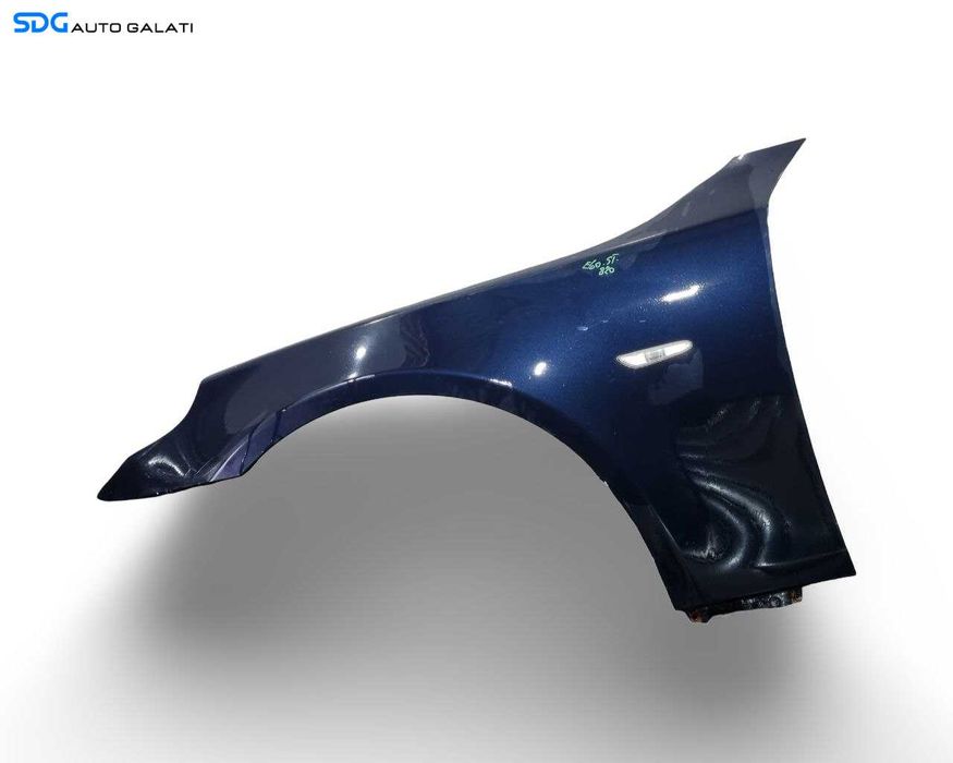 Aripa Stanga Fata BMW Seria 5 E60 Sedan Berlina Limuzina 2003 - 2010 Cod Orientblau Metallic 317 [LC3944]