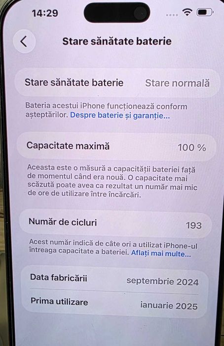 iPhone 16 Pro Max 256Gb - KLI Amanet