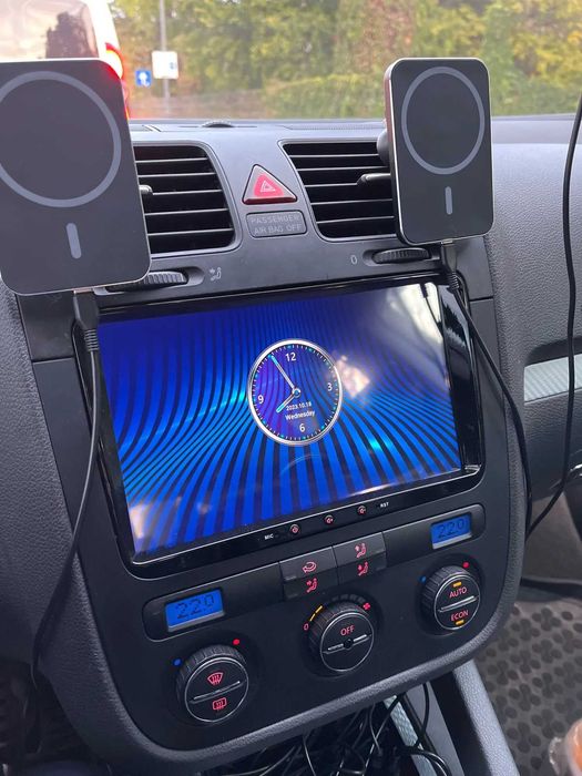Navigație Android 15 VW/Seat/Skoda – CarPlay, QLED, DSP, Dedicată