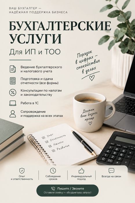 Бухгалтерские услуги