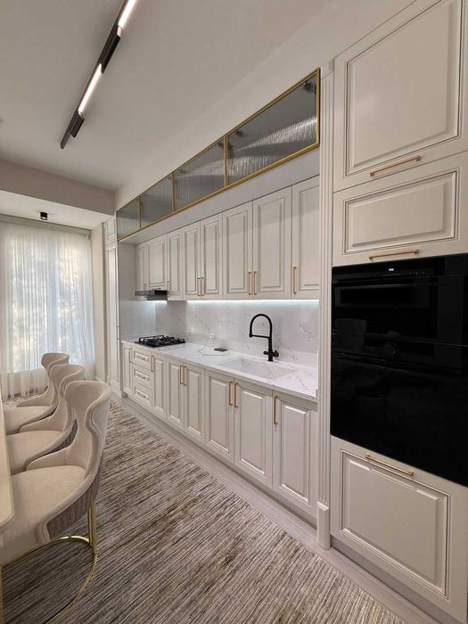 4-комнатная Sayram Tower с евро ремонтом`