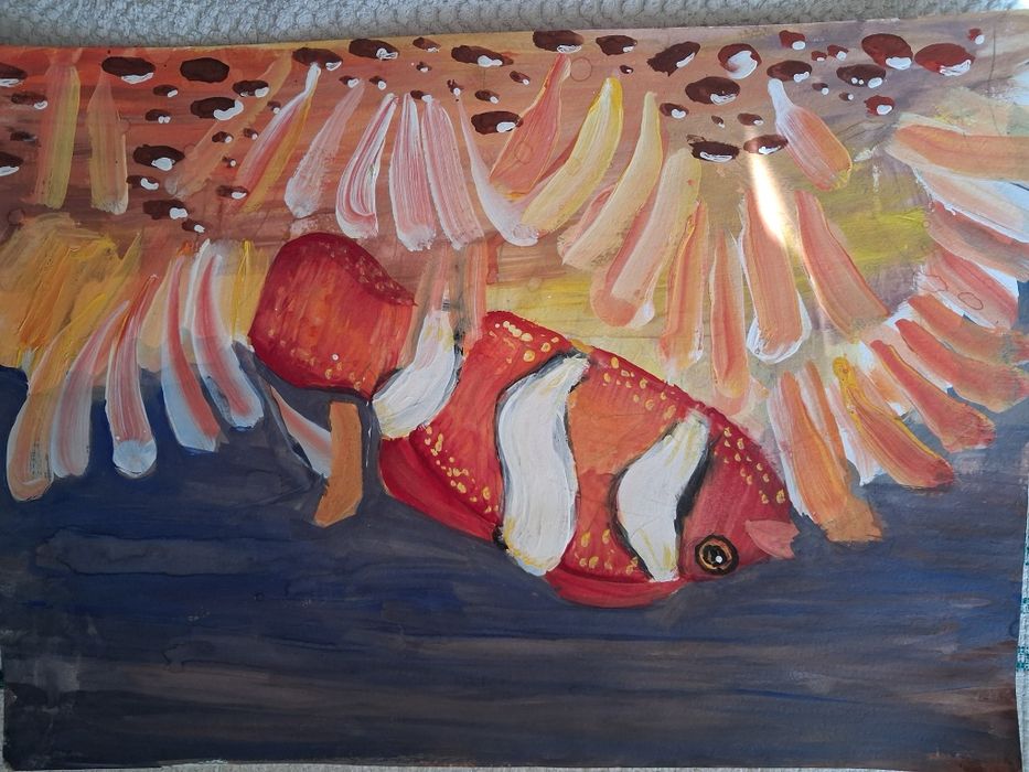 Картины юной художницы.