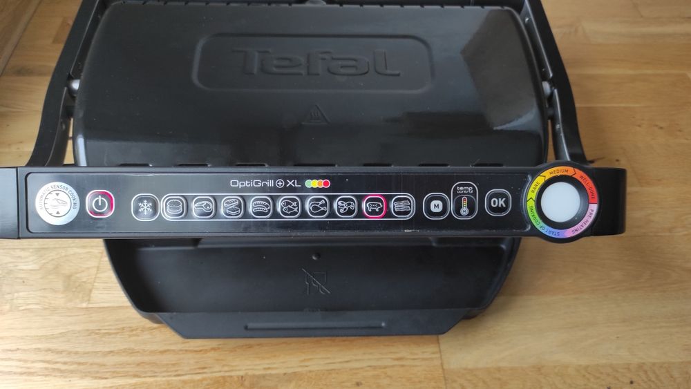 Tefal OptiGrill+ XL, като чисто нова, използвана 2-3 пъти, с гаранция
