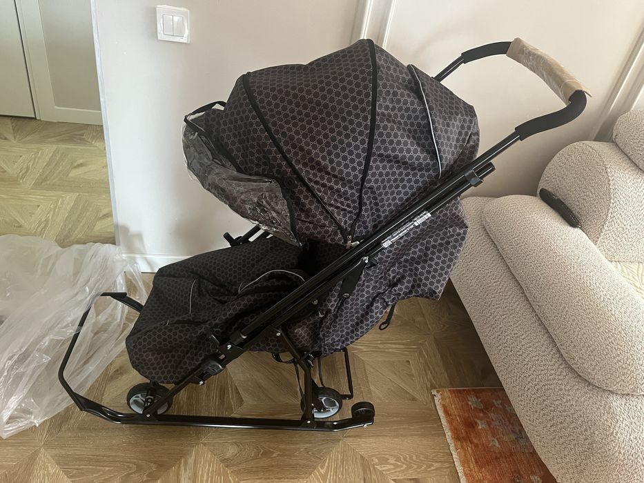 Санки-коляска Nika Умка3-1 мультиколор