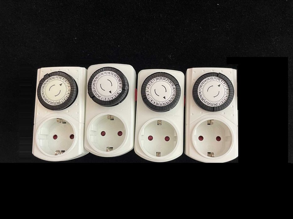 Set 9 buc priza programabila zilnica / saptamanala / digitala / IPX4