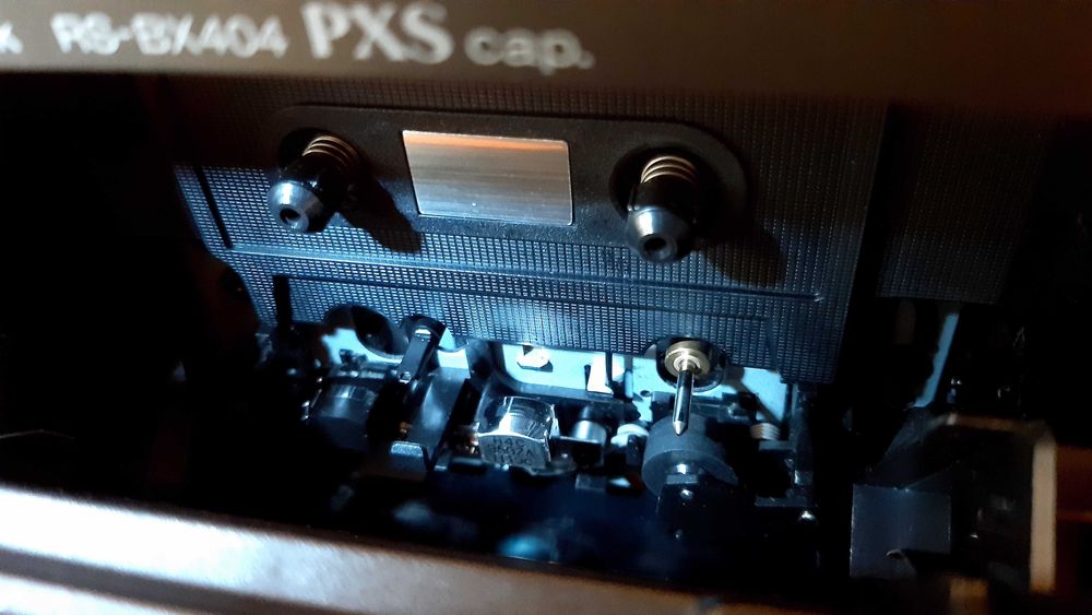 Deck TECHNICS RS BX404 PXS + casete audio BASF BONUS