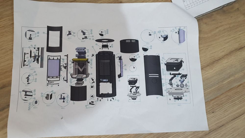 Semineu modern Mona HS+ 6kw