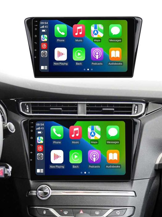 NAVIGATIE Android 14 Peugeot 408 2012 -2020 1/8 Gb Waze CarPlay CAMERA