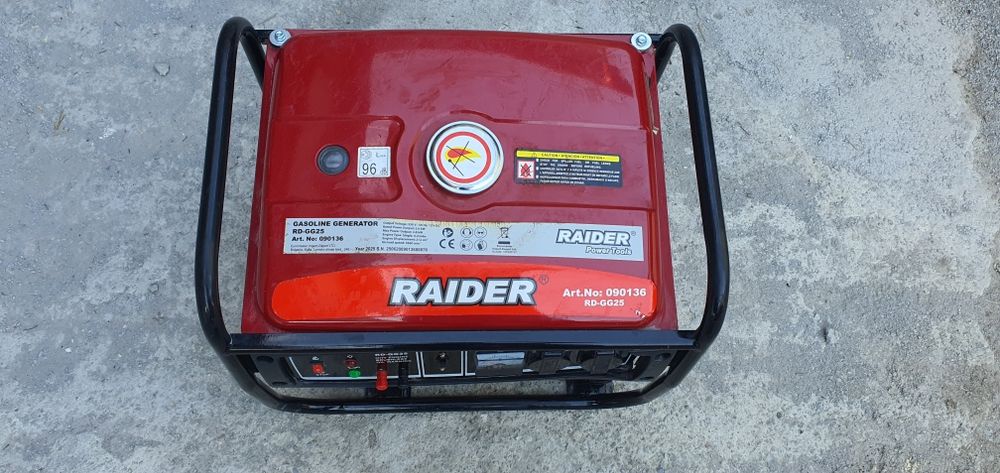 Generator benzina Raider , putere 2.8 kw, cadru metalic
