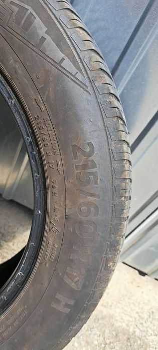 215/60/17 M+S Continetal dot 2023