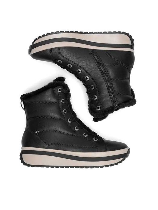 Дамски боти Rieker от естествена кожа