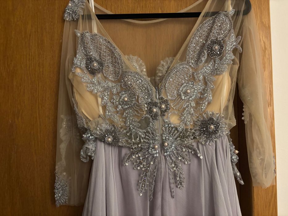 Rochie de ocazie cu matase