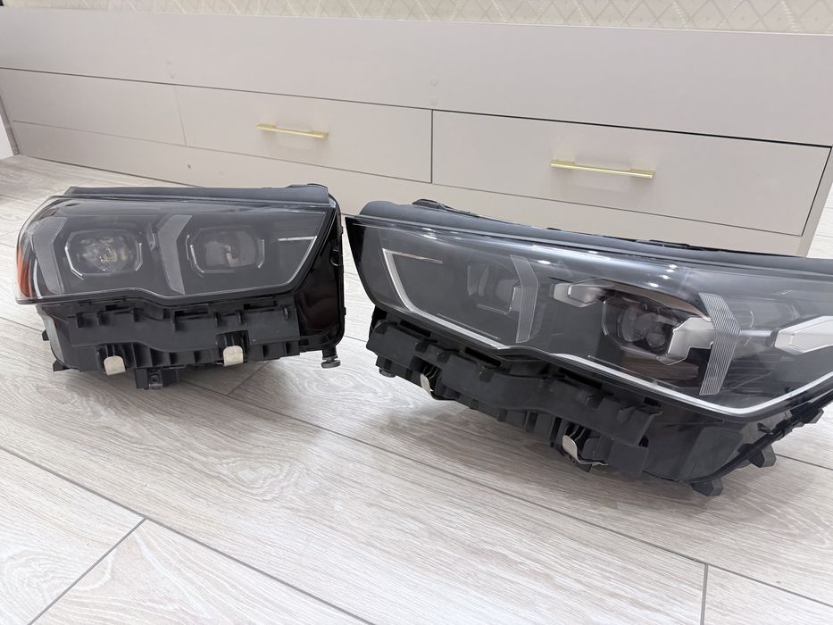 Фары,оригинал с блоками Bmw G60 без ремонта