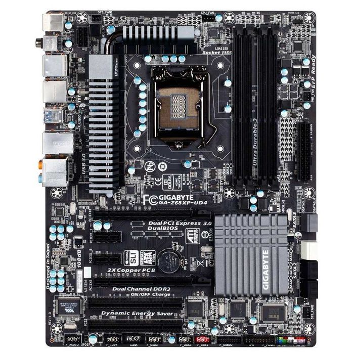 Дъно Дънна платка Gigabyte GA-Z68XP-UD4 1155 DDR3 OVERCLOCK