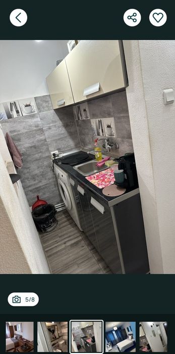 Garsonieră A-uri Tiglina,  etaj 3