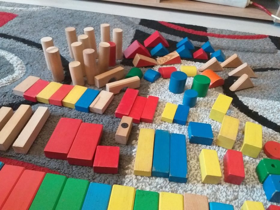 Joc creativ din lemn pt copii