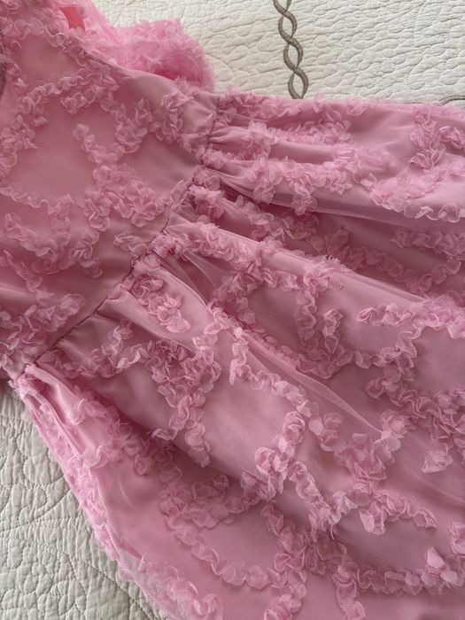 Детска розова рокля H&M