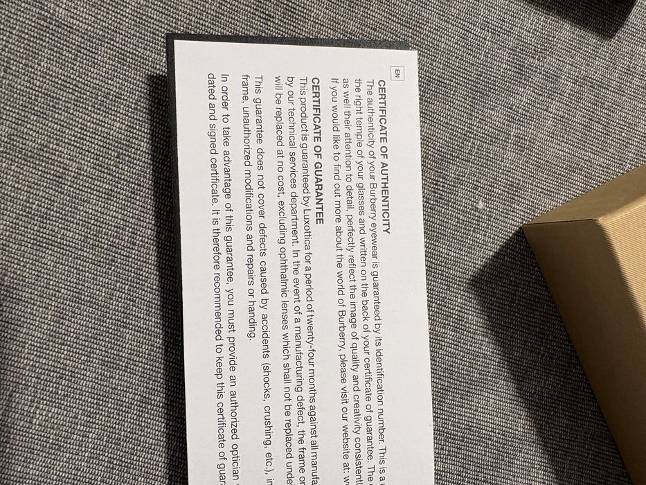 Очила за компютър Burberry