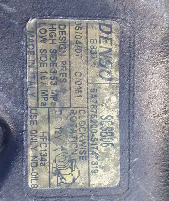 Compresor ac 5a7875200-51747319 Fiat Stilo 1 seria