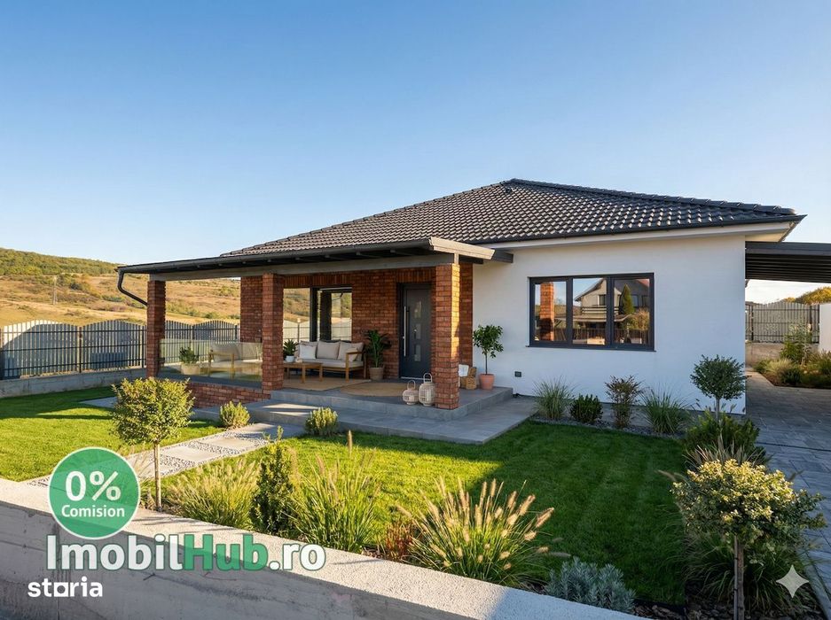 Casa Individuala Finalizata cu CF, 115mp Utili, 505mp Teren, Popesti