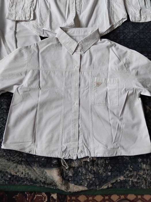 Рубашки белые женские