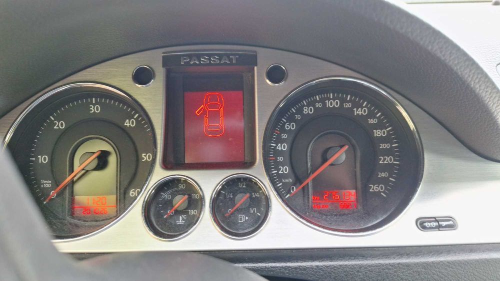 VW Passat B6 2.0 TDI 170 CP, 2007, Piele