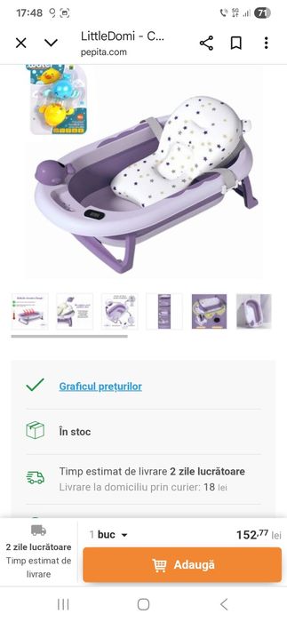 Cada cu termometru mov