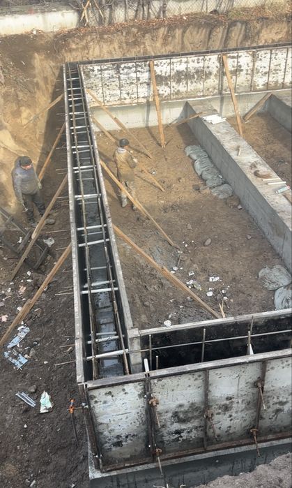 Фундамент құямыз Заливка фундамент