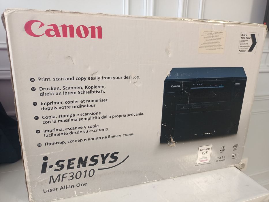 Продам принтер canon MF3010