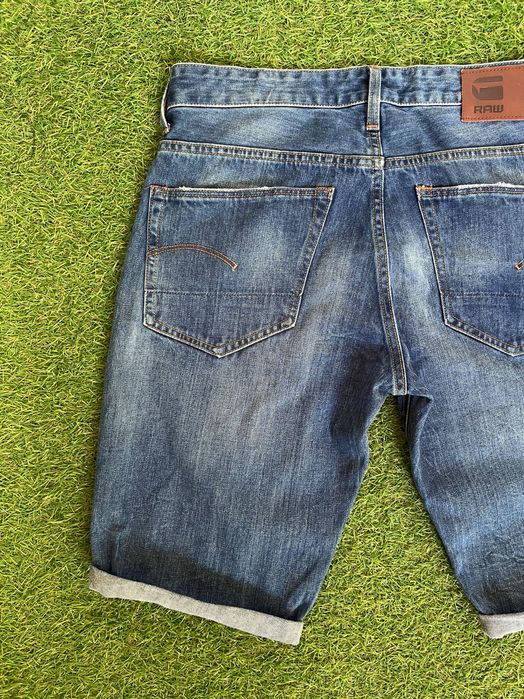 Мъжки къси дънки : G-STAR RAW 3301 Tapered 1/2 33