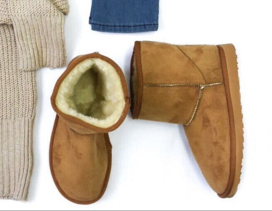 Угги рыжие (производство Турция) 40 размер. Новые