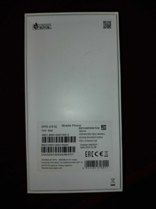 Продам Новый OPPO A78